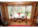 Living room bay window features a cozy seating area filled with natural light and beautiful views at 701 E Main St, Westfield, IN 46074