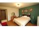 Cozy bedroom featuring a classic design, complemented by vintage decor and soft lighting at 701 E Main St, Westfield, IN 46074