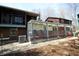Spacious backyard view showcasing the home's patio and outdoor living spaces at 701 E Main St, Westfield, IN 46074