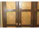 Elegant dark wood pantry with decorative copper inlays and spacious storage at 701 E Main St, Westfield, IN 46074