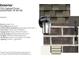 Exterior material details, including Bourbon Trail brick and Desert Sand vinyl siding samples at 792 Oakleaf Dr, Greenfield, IN 46140