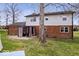 Backyard featuring a pergola with seating and a brick exterior at 8180 E County Road 400 N, Brownsburg, IN 46112