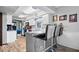 Eat-in kitchen features granite countertops, stainless steel appliances, and bar stool seating at 8180 E County Road 400 N, Brownsburg, IN 46112