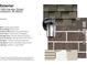 Close up of the exterior finishes including the brick, siding, and roof shingles at 1000 Deodar St, Lebanon, IN 46052
