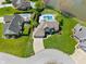 Expansive home with a three-car garage, lush green yard and a lovely view of the lake at 1016 Silver Lake Ct, Greenwood, IN 46142