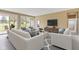 Bright living room showcasing stylish furniture, modern decor, and a neutral color palette at 16243 Oliver St, Fishers, IN 46037