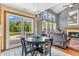 Charming eat-in kitchen with island and backyard access at 2303 Cole Wood Ct, Indianapolis, IN 46239