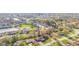 Scenic aerial view showcasing a community with a pond and playground, highlighting the neighborhood's amenities at 2815 Kay Ellen Dr, Indianapolis, IN 46229
