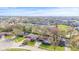 Neighborhood aerial view with charming homes and a serene pond, showcasing the community's appeal at 2815 Kay Ellen Dr, Indianapolis, IN 46229
