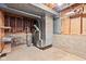 Spacious unfinished basement with a furnace, exposed insulation, concrete floor and block foundation at 2815 Kay Ellen Dr, Indianapolis, IN 46229