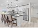 Bright kitchen with stainless steel appliances and ample counter space perfect for cooking at 2815 Kay Ellen Dr, Indianapolis, IN 46229