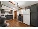 Spacious kitchen with modern appliances and sleek gray cabinets, ample counter space at 3335 W 400 N, Anderson, IN 46011