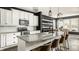 Modern kitchen with granite countertops, stainless steel appliances, and a functional layout ideal for cooking and entertaining at 3640 Snowdon Dr, Westfield, IN 46074