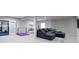 Finished basement with media area, and workout space at 3840 Shady Lake Dr, Westfield, IN 46074