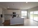 Contemporary kitchen featuring an island with a sink and stainless steel appliances at 4152 Dutton Dr, Bargersville, IN 46106