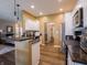 Modern kitchen with granite counters, stainless steel appliances, and ample cabinet space at 4631 Belair Cir, Plainfield, IN 46168