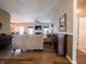 Spacious living room featuring hardwood floors, a fireplace, and an open layout at 4631 Belair Cir, Plainfield, IN 46168