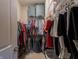 Organized walk-in closet with clothing racks, shelving, and plenty of storage space at 4631 Belair Cir, Plainfield, IN 46168
