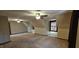 An expansive bonus room with unique architectural ceilings and plenty of natural light at 543 Schooley Dr, Greenwood, IN 46142