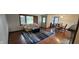 Cozy living room featuring hardwood floors, a comfortable sofa, and a stylish area rug at 543 Schooley Dr, Greenwood, IN 46142