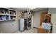 Utility room features tiled floors and a furnace and water heater at 543 Schooley Dr, Greenwood, IN 46142