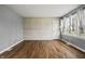 Spacious living room with hardwood floors and natural light at 6107 Rural Dr, Indianapolis, IN 46227
