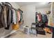 Walk in closet featuring shelving and hanging space for storage and organization at 621 Fireside Dr, Greenwood, IN 46143