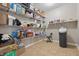 Well organized pantry with shelving and boxes and containers that provide plenty of storage space at 621 Fireside Dr, Greenwood, IN 46143