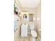 Bathroom featuring a white vanity and fixtures, and a neutral color palette at 664 N County Road 800 E, Avon, IN 46123