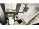 Charming bathroom with cabinets, toilet and mirror at 8006 Sunfield Ct, Indianapolis, IN 46214