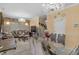 Open-concept living and dining areas featuring elegant decor and stylish furnishings at 8442 Averly Park Dr, Indianapolis, IN 46237