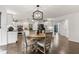 Inviting dining space connects seamlessly to the kitchen and the rest of the home at 945 Baywood Ct, Columbus, IN 47201
