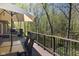 Enjoy the view on this deck, perfect for outdoor dining and relaxing among the trees at 9838 Gulfstream Ct, Fishers, IN 46037