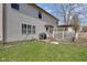 Backyard view with a deck and patio at 11347 Whitewater Way, Fishers, IN 46037