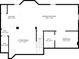 Basement level floor plan showing a recreation room, wet bar, sitting room, and bedroom at 11347 Whitewater Way, Fishers, IN 46037