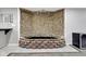 Unique stone feature wall and accent decor at 11347 Whitewater Way, Fishers, IN 46037