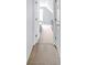 Hallway leads to an additional bedroom space at 11347 Whitewater Way, Fishers, IN 46037