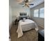 Cozy bedroom featuring a bed, night stands, and window perfect for comfortable nights at 128 W Walnut St, Lebanon, IN 46052