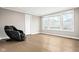 Spacious bedroom with large windows and a modern massage chair at 14872 Autumn View Way, Fishers, IN 46037