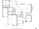 A detailed floor plan showcasing the layout of the ground floor of this inviting home at 14872 Autumn View Way, Fishers, IN 46037