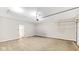 A large, clean garage with an automatic door provides secure parking and storage at 16870 Imperial Ct, Fishers, IN 46040