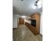 Unfurnished room with an oven, cabinets, closet space, and tile flooring at 2365 E 850 N, Lebanon, IN 46052