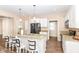 Modern kitchen island with granite countertops and stainless steel appliances at 2945 N New Jersey St, Indianapolis, IN 46205