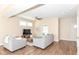 Cozy living room featuring hardwood floors and neutral colors at 2945 N New Jersey St, Indianapolis, IN 46205