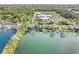 Beautiful lakefront homes with private docks, surrounded by lush greenery, and near community facilities at 3748 Bay Rd S Dr, Indianapolis, IN 46240