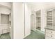 Extensive walk-in closet boasts built-in shelving and plentiful storage space at 3748 Bay Rd S Dr, Indianapolis, IN 46240