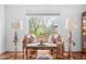 Formal sitting room with large bright window and ornate furniture at 4417 Barharbor Ct, Indianapolis, IN 46268