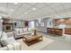 Open basement design with combined living room, dining area, and kitchen space at 4606 Sundance Trl, Indianapolis, IN 46239