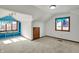 Bedroom with a sitting area, window nook with shelving, and natural lighting at 4606 Sundance Trl, Indianapolis, IN 46239