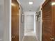 Hallway with closet space and several doors at 6826 Hague Rd, Indianapolis, IN 46256